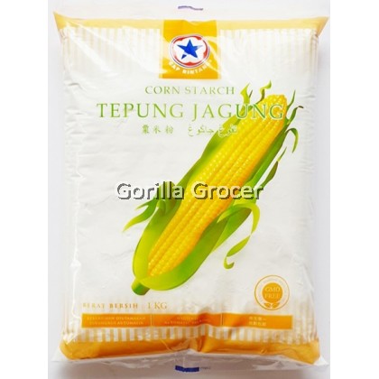 Cap Bintang Tepung Jagung (Corn Starch) - 1kg